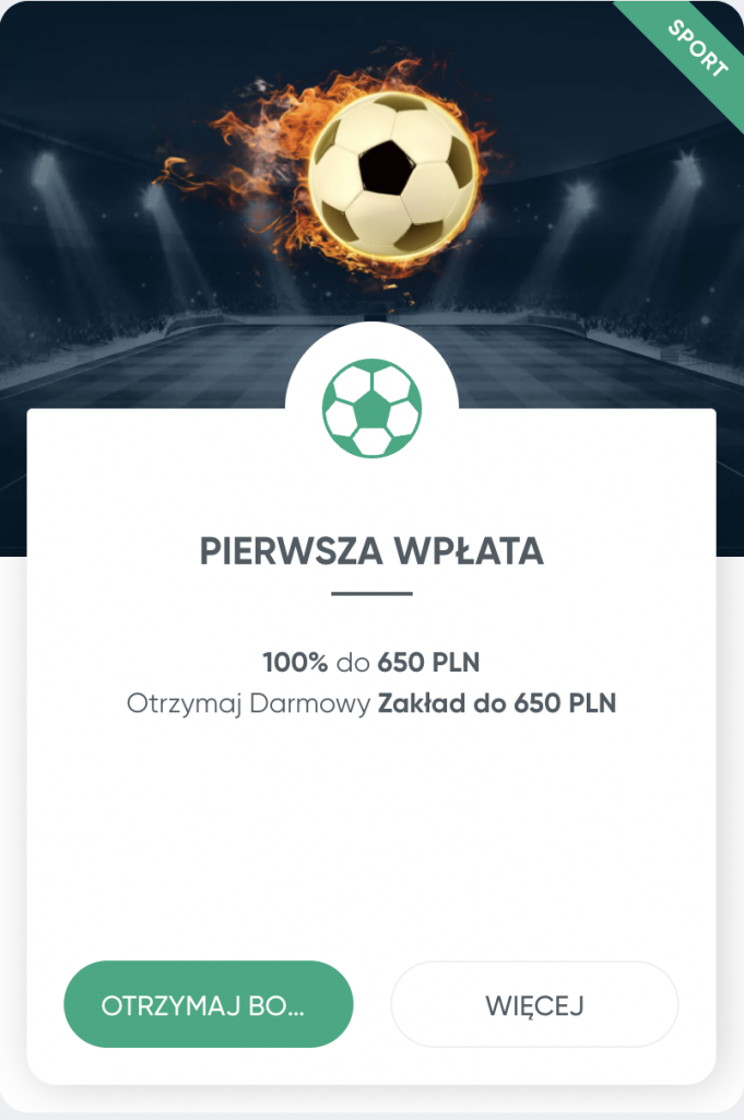 Pierwsza Wpłata Sport